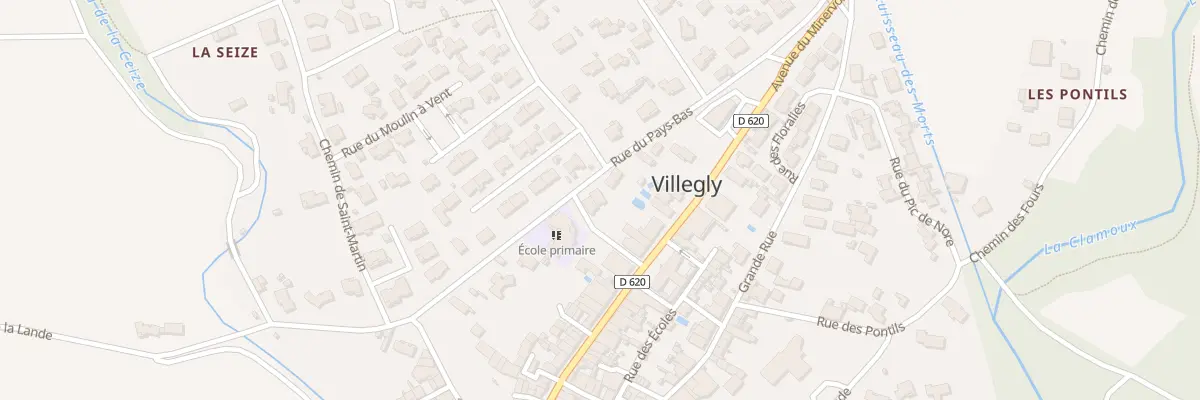 Plan du 8 Rue de la Montagne Noire à Villegly