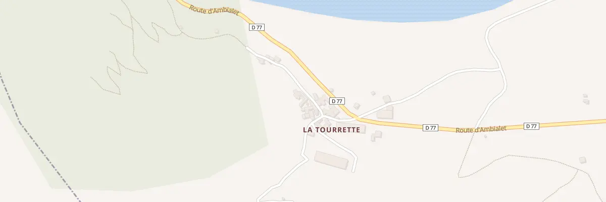 Plan du 5037 La Tourrette à Saint-André