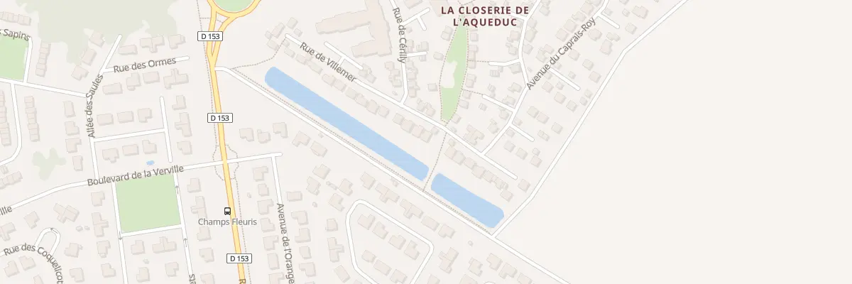 Plan du 17 Rue de Villemer à Mennecy