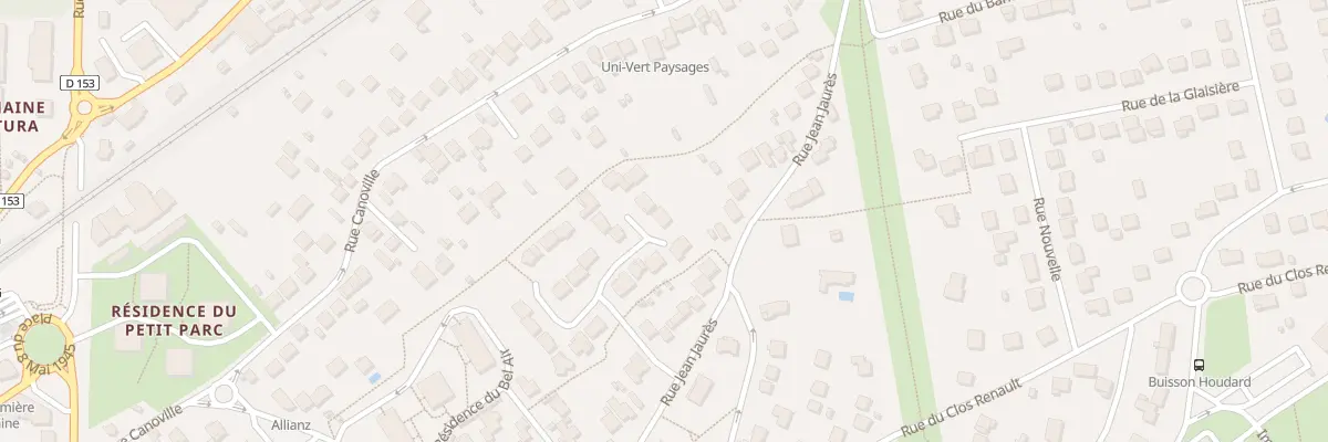 Plan du 11 Rue des Romaines à Mennecy