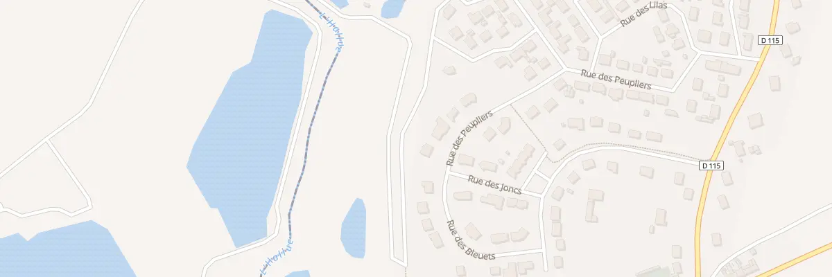 Plan du 22 Rue des Peupliers à Pont-Noyelles