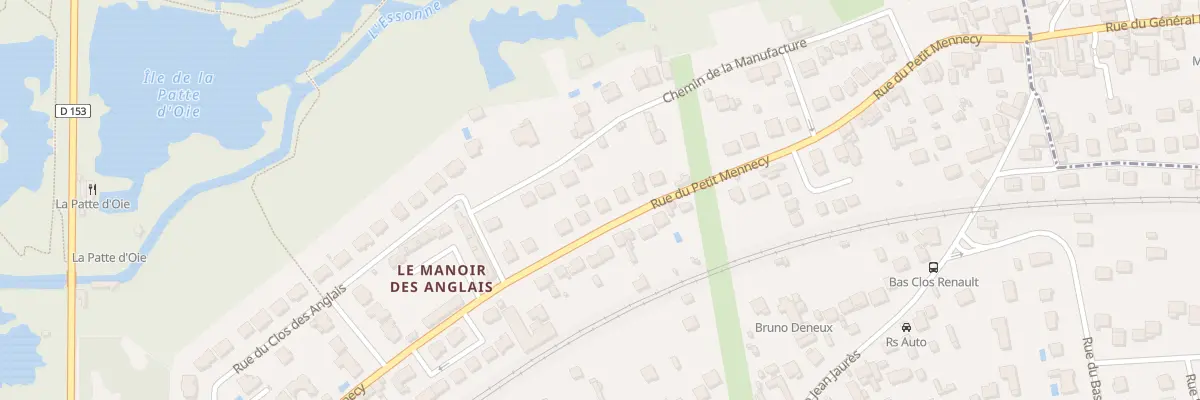 Plan du 35 Rue du Petit Mennecy à Mennecy