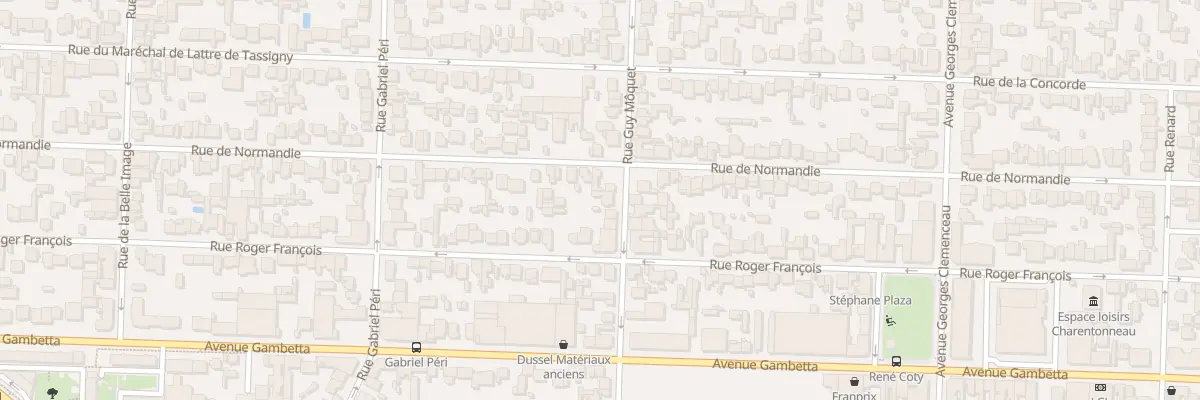 Plan du 13 Rue Guy Môquet à Maisons-Alfort