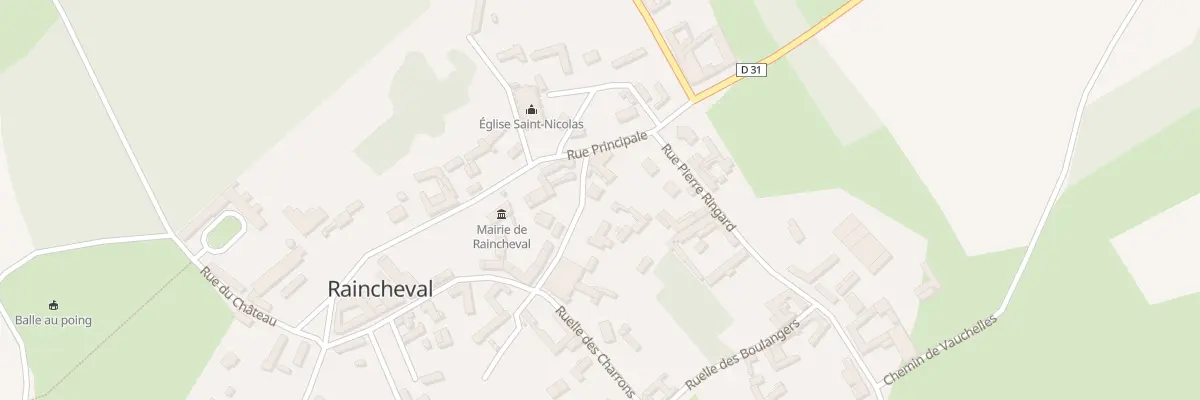 Plan du 3 Rue de Haut à Raincheval