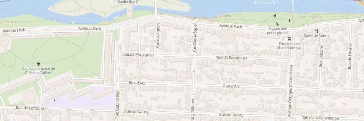 Plan du 26 Rue de Perpignan à Maisons-Alfort