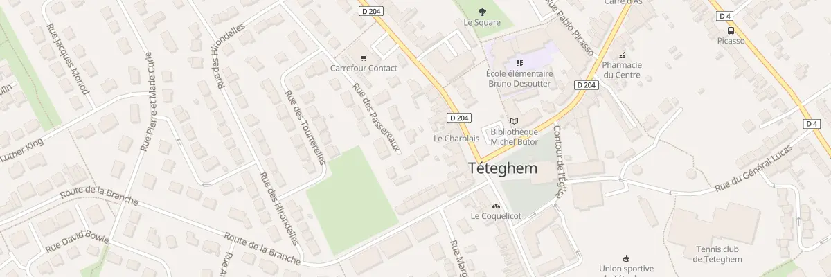 Plan du 16 Rue des Passereaux à Téteghem-Coudekerque-Village