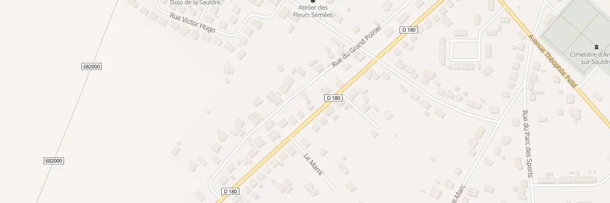 Plan du 7 Rue Marcel Feve à Argent-sur-Sauldre