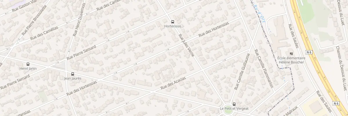 Plan du 70 Rue des Hortensias à Vigneux-sur-Seine