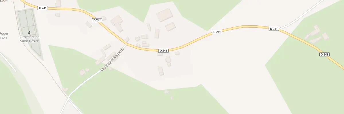 Plan du 14 Les Gibourets à Saint-Désiré