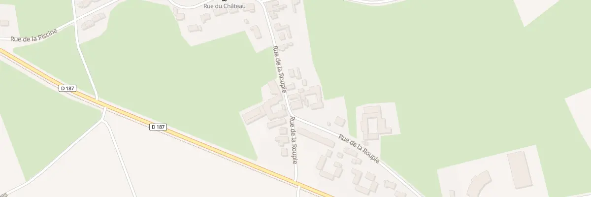 Plan du 10 Rue de la Roupie à Isbergues