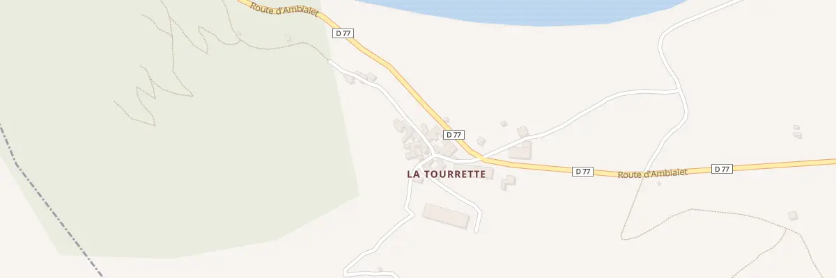 Plan du 5035 La Tourrette à Saint-André