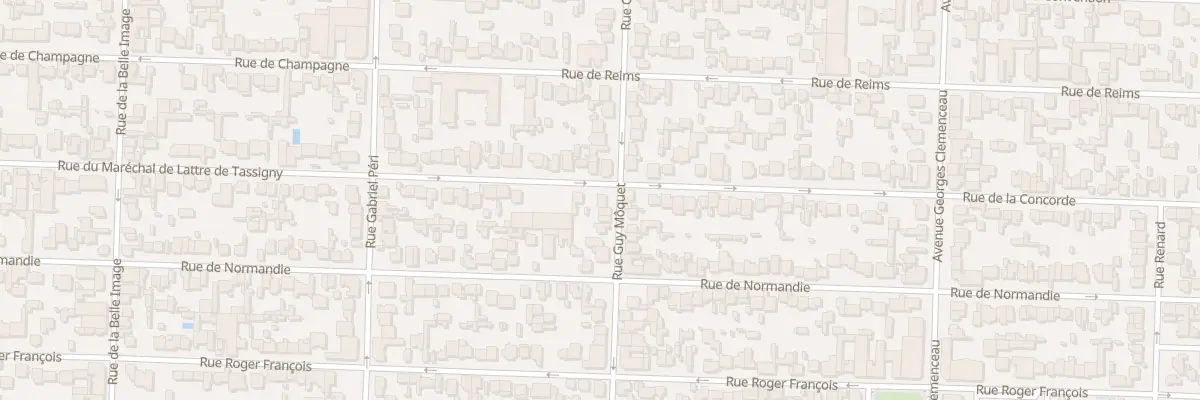 Plan du 25 Rue Guy Môquet à Maisons-Alfort