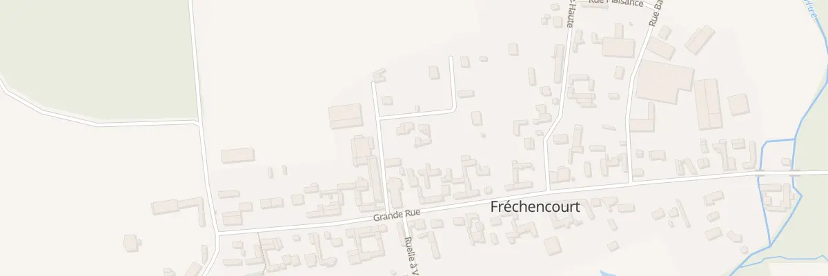 Plan du 2 Rue des Anciens Combattants à Fréchencourt