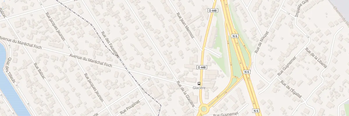 Plan du 87 Rue de la Glacière à Montgeron