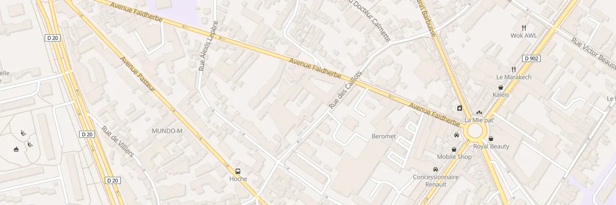 Plan du 23 Rue des Caillots à Montreuil