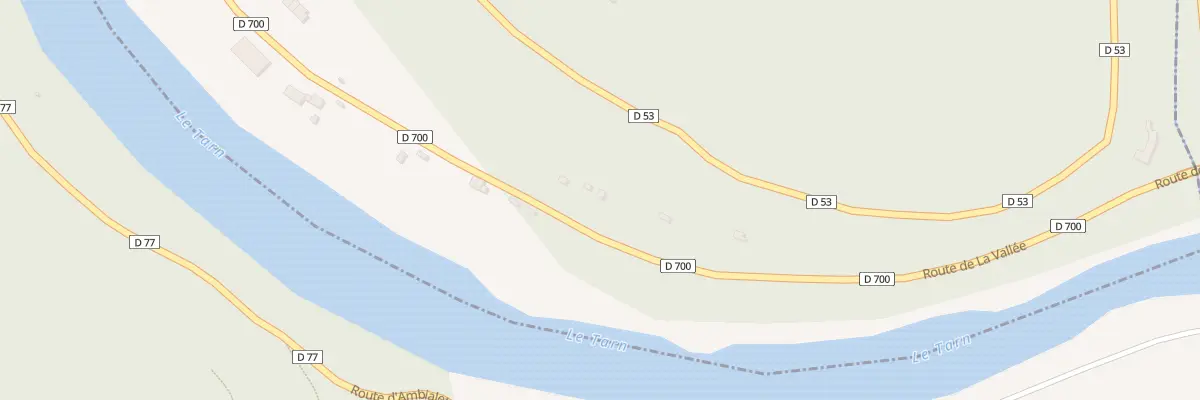 Plan du 100 Che de Granouillac à Assac