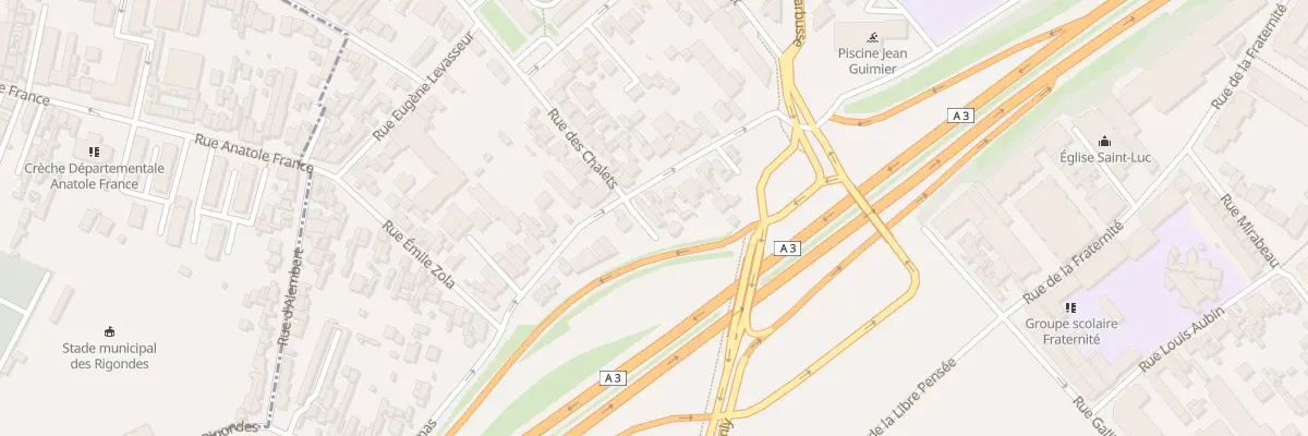 Plan du 29 Rue Alexandre Dumas à Romainville