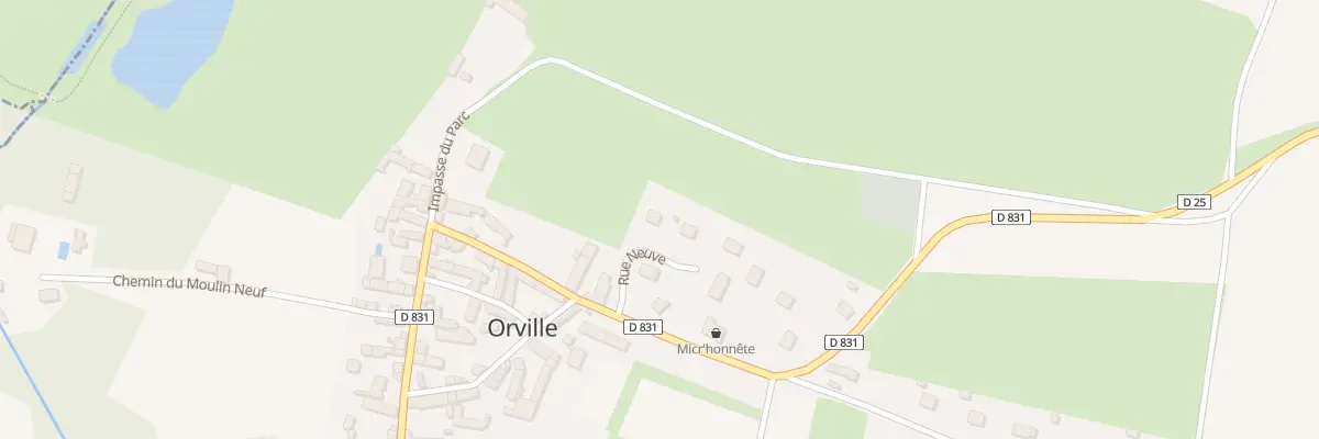 Plan du 5000 Rue de l’Ecole à Orville