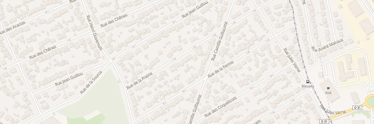 Plan du 26 Rue de la Prairie à Vigneux-sur-Seine