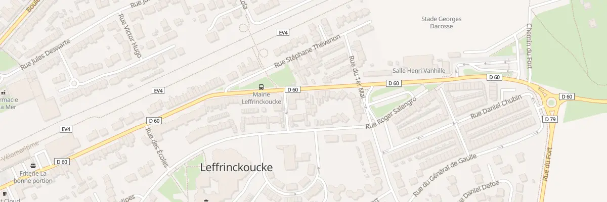 Plan du 108 Rue du 2 Juin 1940 à Leffrinckoucke