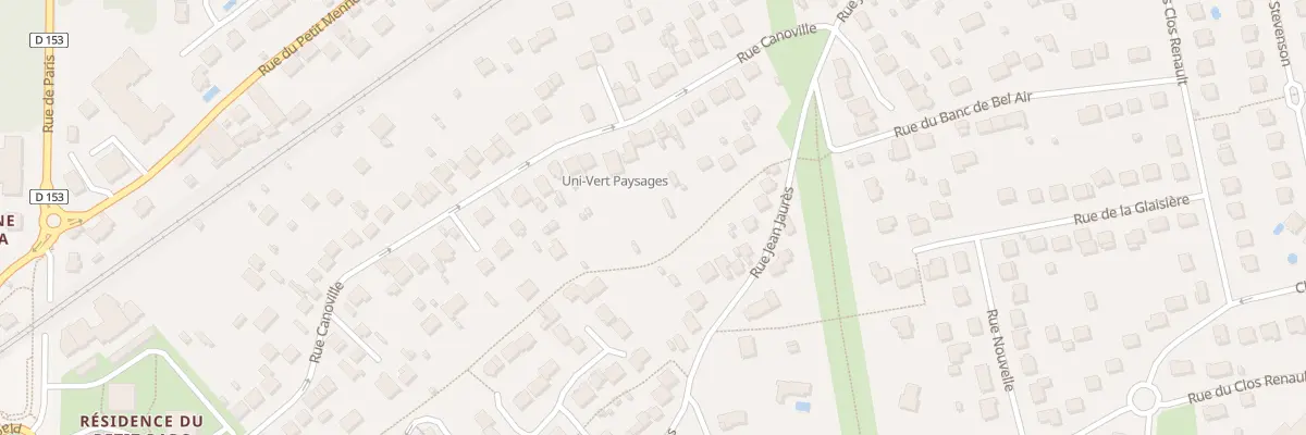 Plan du 98 Rue Canoville à Mennecy