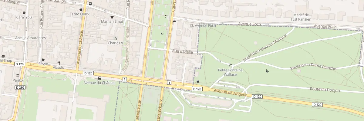 Plan du 7 Vla d’Idalie à Vincennes