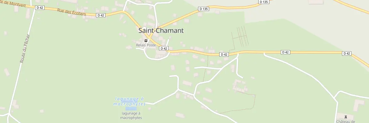 Plan du 6009 Les Aldieres à Saint-Chamant