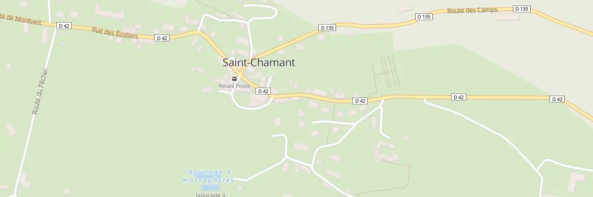 Plan du 5106 Le Bourg à Saint-Chamant