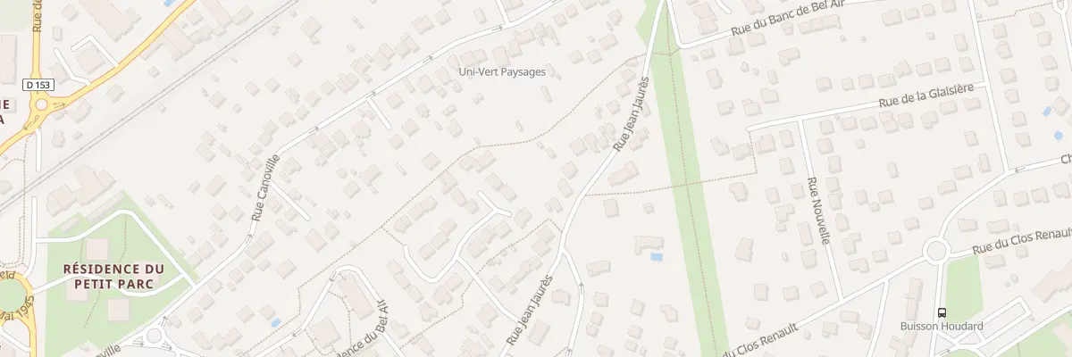 Plan du 33 Rue Jean Jaurés à Mennecy
