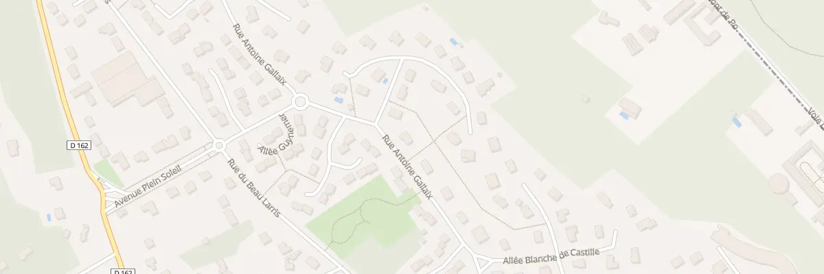 Plan du 16 Rue Antoine de Gallaix à Lamorlaye