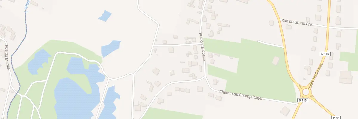 Plan du 28 Rue de la Noëlle à Pont-Noyelles