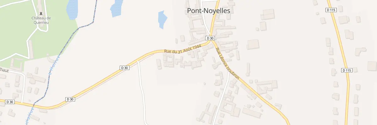 Plan du 10 Rue du 31 Août 1944 à Pont-Noyelles