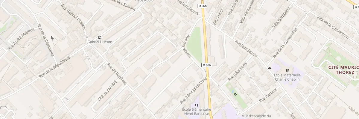 Plan du 18 Rue des Mares à Romainville