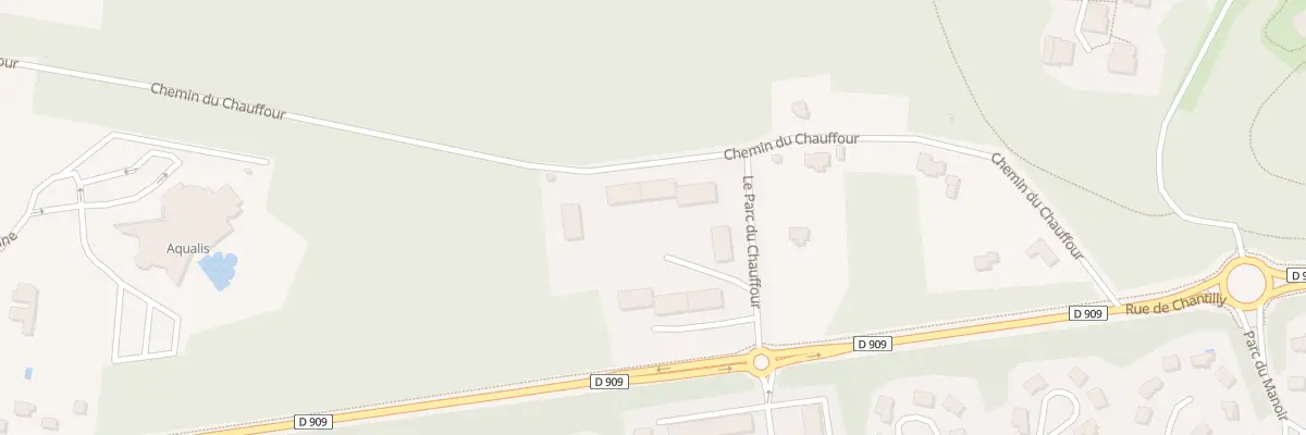 Plan du 5 Vc Res du Chauffour à Gouvieux