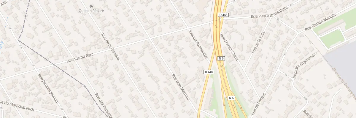 Plan du 43 Rue Jean Mermoz à Montgeron