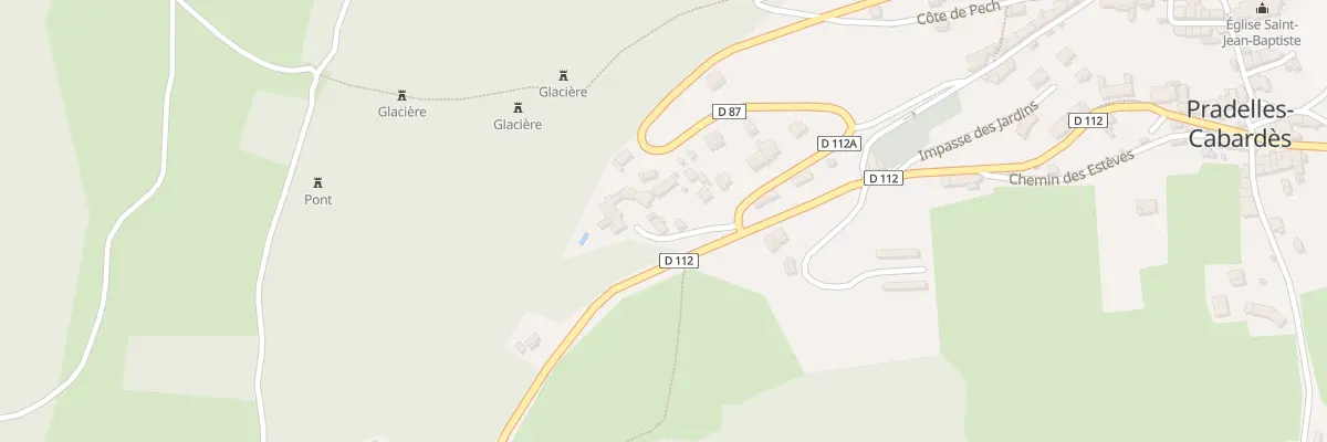 Plan du 5100 Les Pailhès à Pradelles-Cabardès