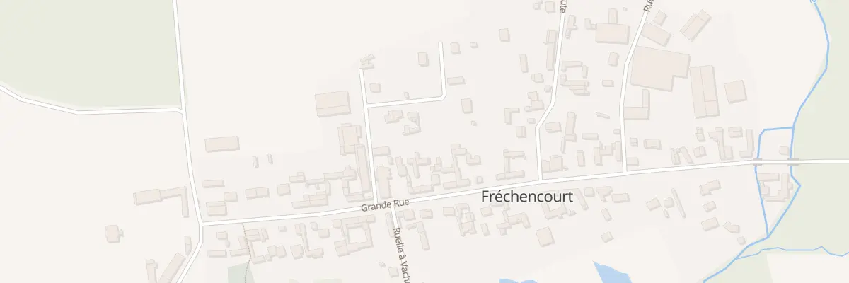 Plan du 36 Gr Grande Rue à Fréchencourt