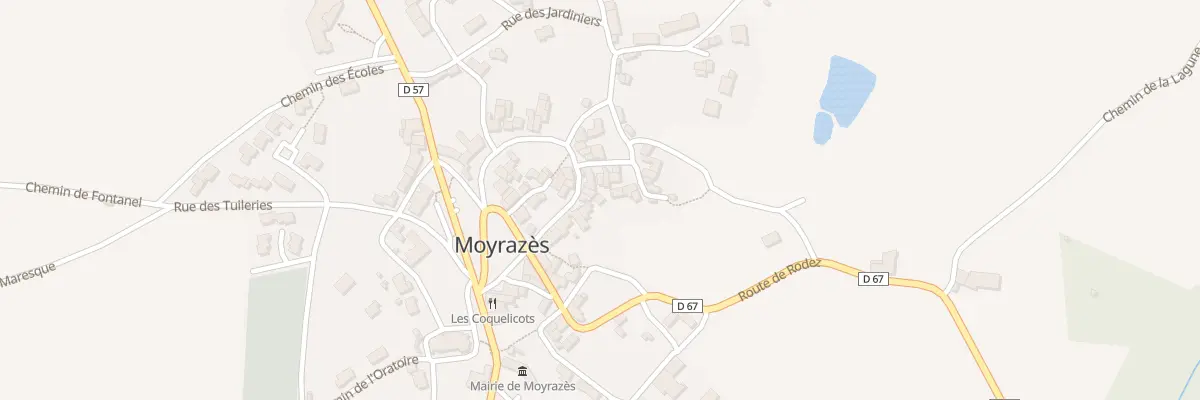 Plan du 5046A Rue des Fosses à Moyrazès