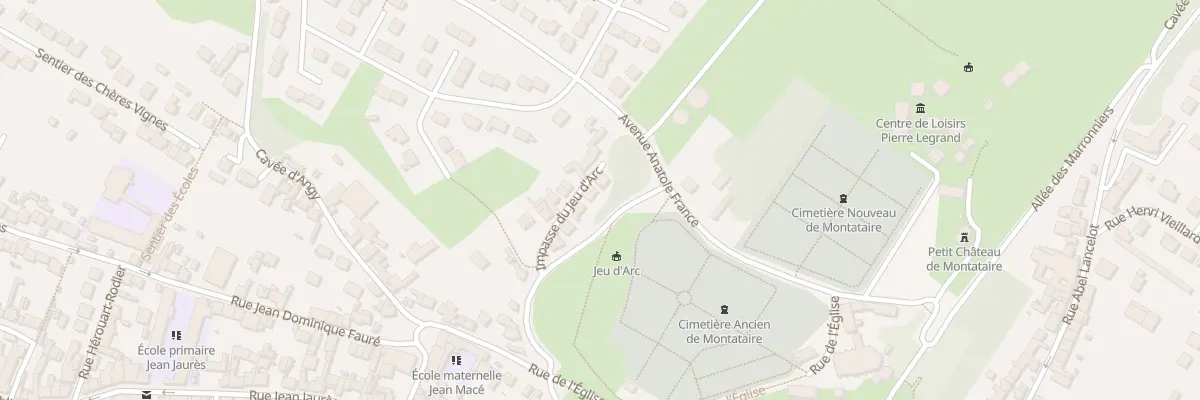 Plan du 41 Rue du Jeu d’Arc à Montataire