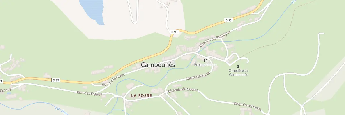Plan du 19 Rue de la Foret à Cambounès