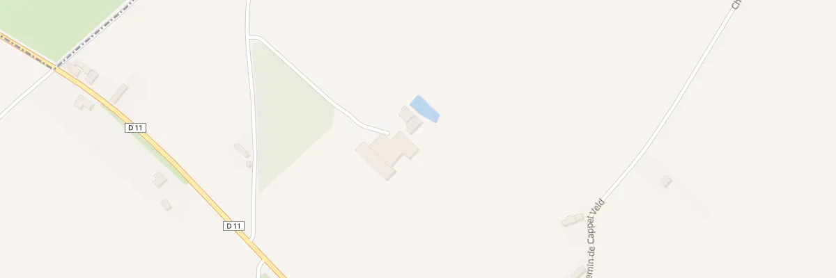 Plan du 230 Petite Rue de Zermezeele à Wemaers-Cappel