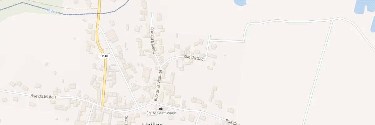 Plan du 4 Rue du Sac à Hailles