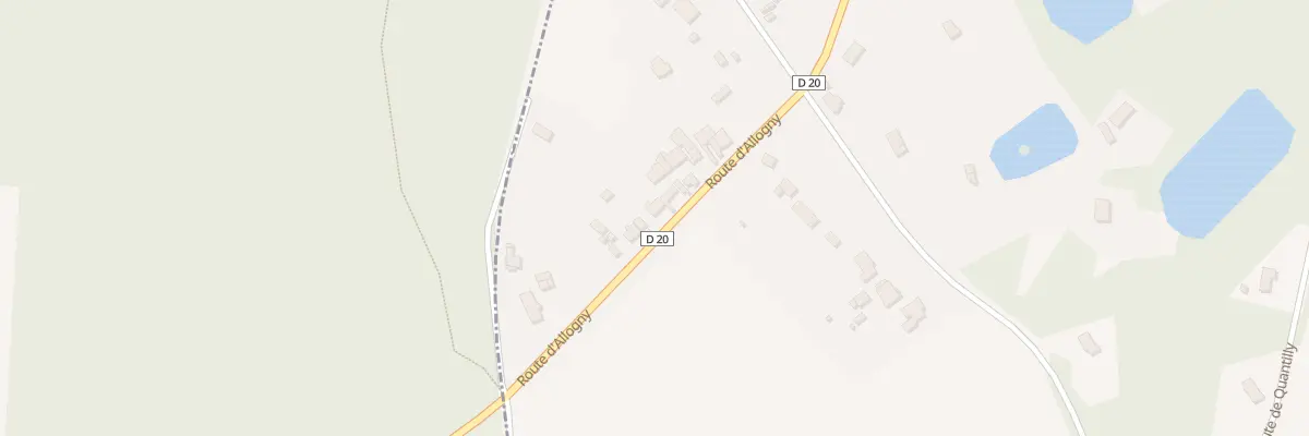 Plan du 50 Rte d’Allogny à Achères
