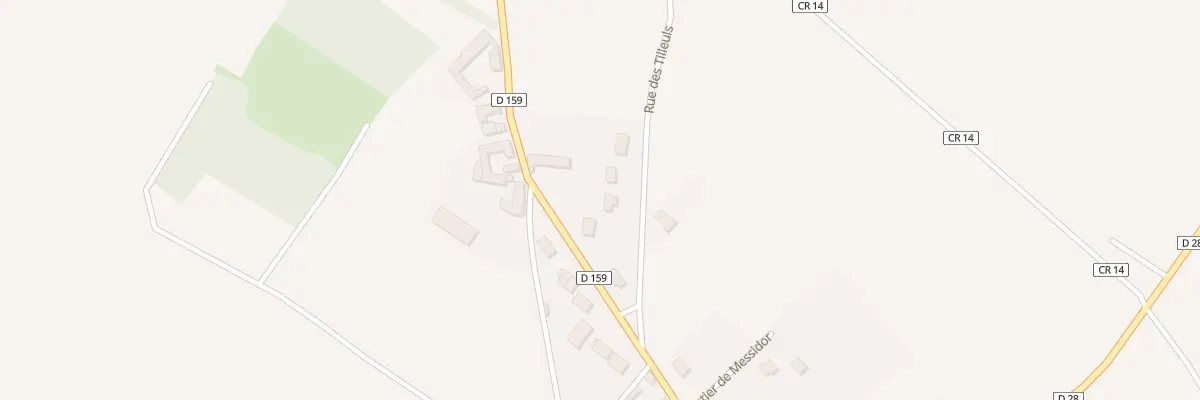 Plan du 5 Rue des Tilleuls à Échilleuses