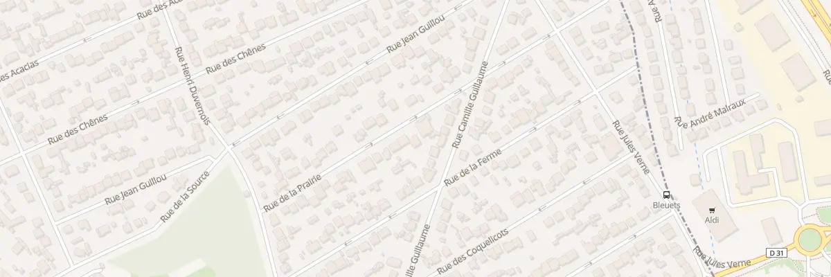 Plan du 30 Rue de la Prairie à Vigneux-sur-Seine