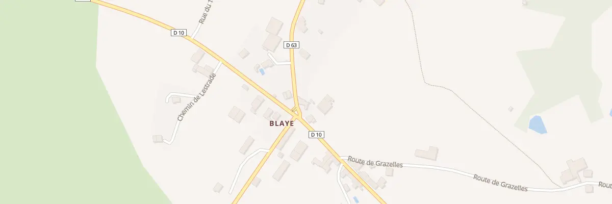 Plan du 5151 Blaye à Lédergues