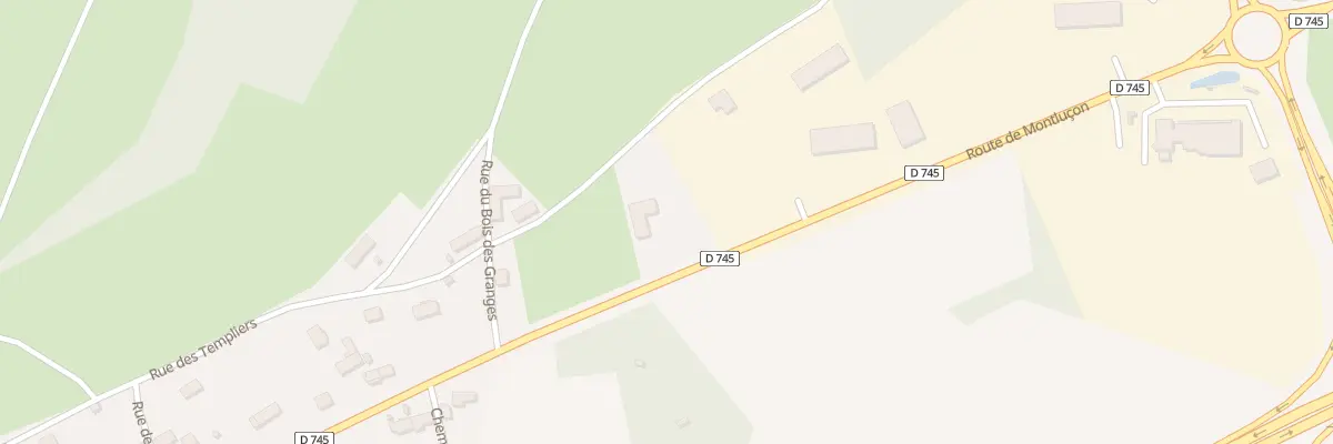 Plan du 43 Rte de Montluçon à Lamaids