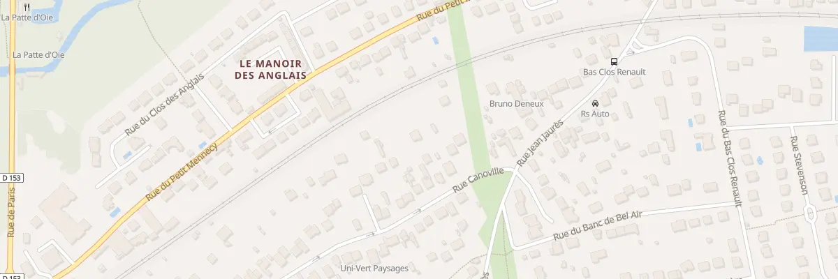 Plan du 87B Rue Canoville à Mennecy