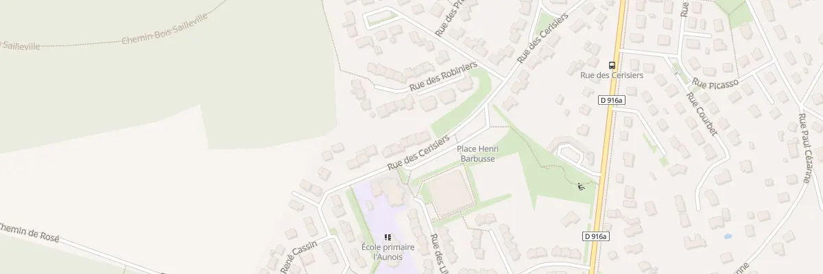 Plan du 320 Rue des Cerisiers à Laigneville
