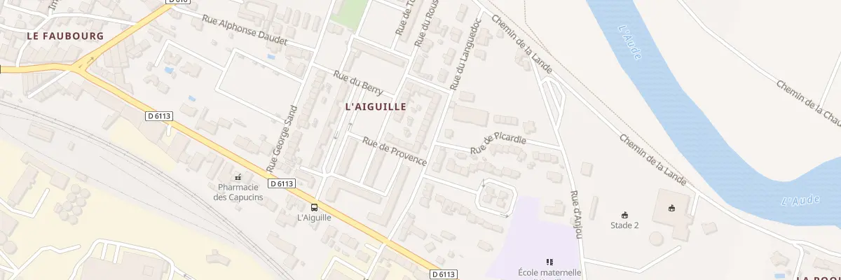 Plan du 1 Rue du Languedoc à Trèbes